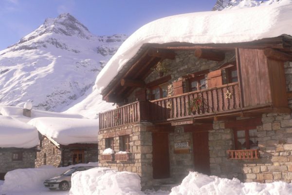 Chalet la Clavarine en hiver